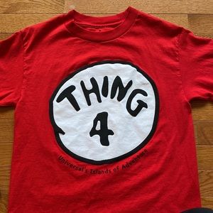 Universal Studio/ Universal’s Island of Adventure THING 4 T-shirt Size Small